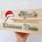 Interchangeable Christmas Crate Signs