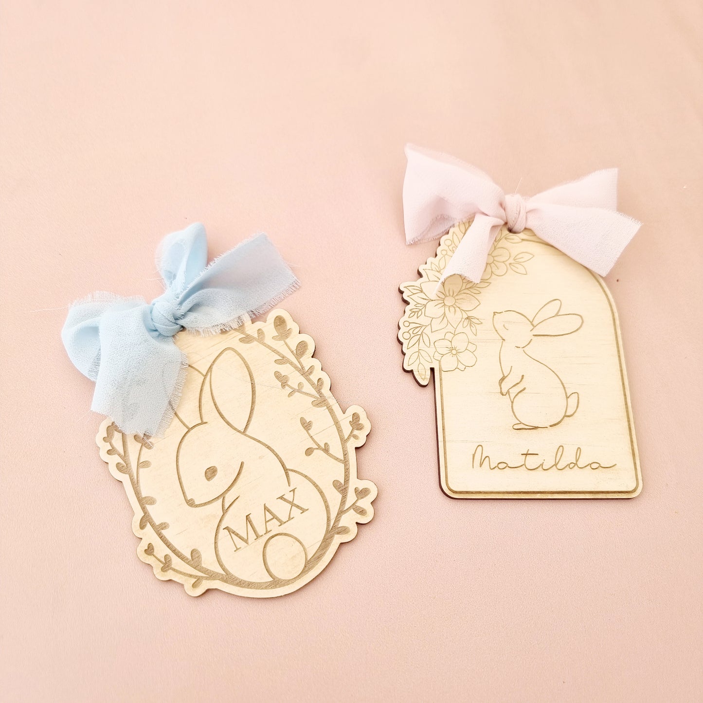 Bunny Easter Basket Tag