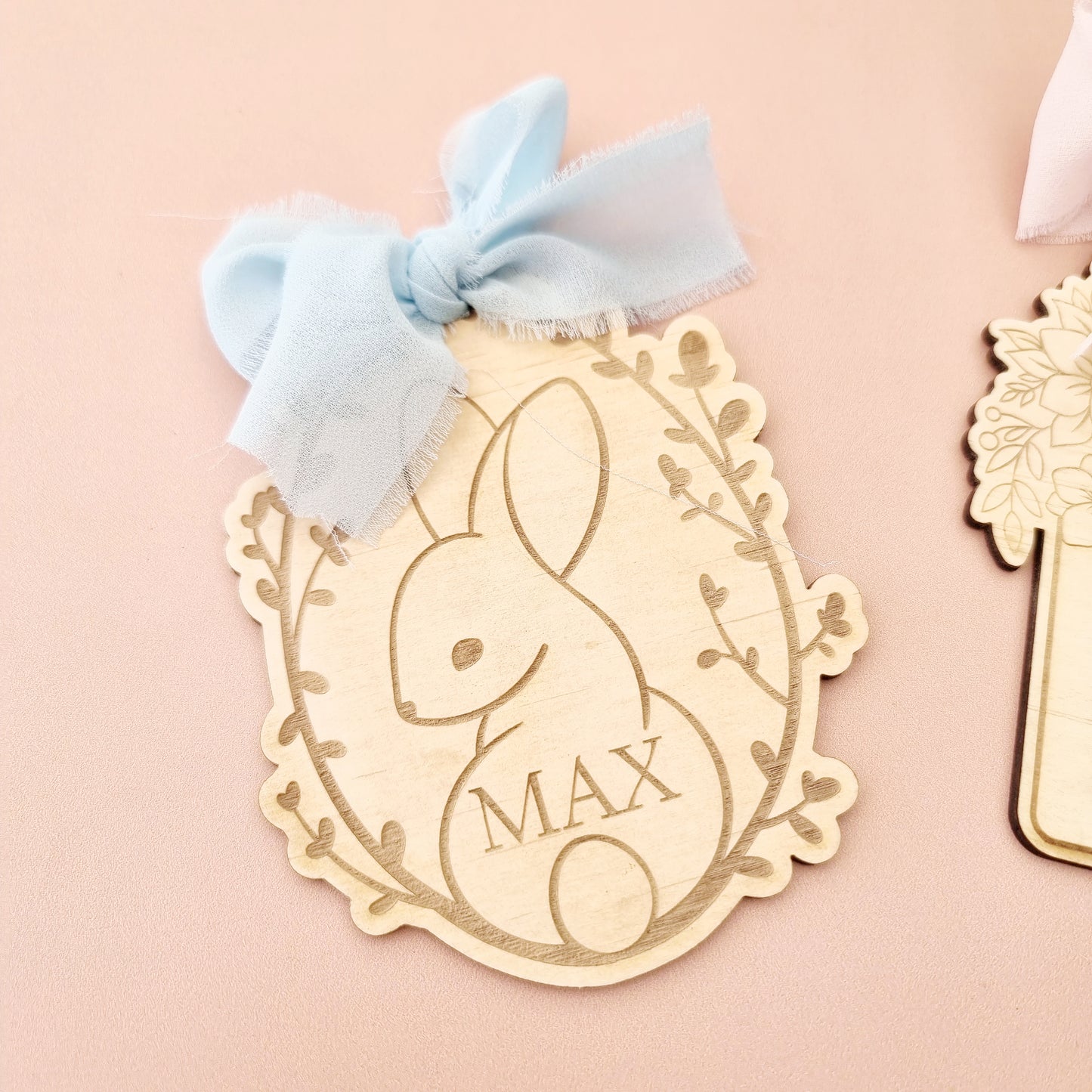 Bunny Easter Basket Tag