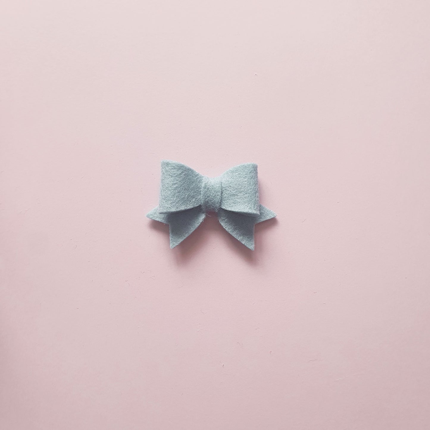 Duck Egg Blue Bow