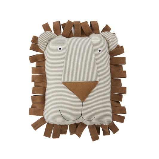 Lobo Lion Cushion Caramel